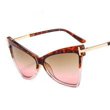 Load image into Gallery viewer, 46384 Retro Brand Designer Cat Eye Sunglasses Men Women Shades Uv400 Vintage Glasses
