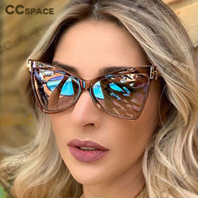 Load image into Gallery viewer, 46384 Retro Brand Designer Cat Eye Sunglasses Men Women Shades Uv400 Vintage Glasses
