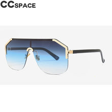 Load image into Gallery viewer, 46433 Goggle One Lens Sunglasses Men Women Gradient Shades UV400 Vintage Glasses Oculos