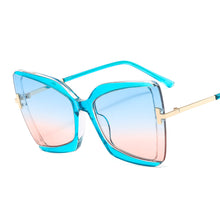 Load image into Gallery viewer, 46507 Cat Eye Square Brand Design Sunglasses Women Shades UV400 Vintage Glasses