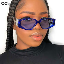 Load image into Gallery viewer, 46521 Cat Eye Wide Legs Sunglasses Men Women Shades UV400 Vintage Glasses