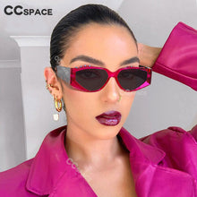 Load image into Gallery viewer, 46521 Cat Eye Wide Legs Sunglasses Men Women Shades UV400 Vintage Glasses