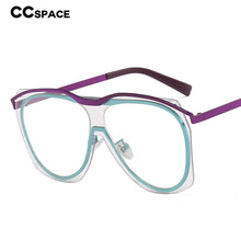 Load image into Gallery viewer, 46522 One Lens Personality Big Frame Sunglasses Men Women Shades UV400 Vintage Glasses