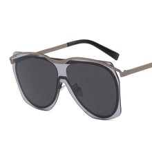 Load image into Gallery viewer, 46522 One Lens Personality Big Frame Sunglasses Men Women Shades UV400 Vintage Glasses