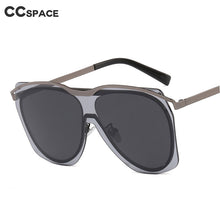 Load image into Gallery viewer, 46522 One Lens Personality Big Frame Sunglasses Men Women Shades UV400 Vintage Glasses