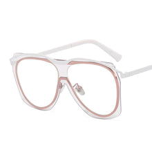 Load image into Gallery viewer, 46522 One Lens Personality Big Frame Sunglasses Men Women Shades UV400 Vintage Glasses
