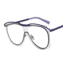 Load image into Gallery viewer, 46522 One Lens Personality Big Frame Sunglasses Men Women Shades UV400 Vintage Glasses
