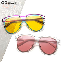 Load image into Gallery viewer, 46522 One Lens Personality Big Frame Sunglasses Men Women Shades UV400 Vintage Glasses