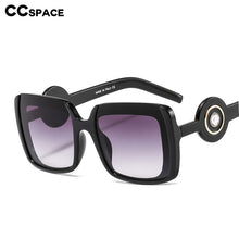 Load image into Gallery viewer, 46529 Square Cat Eye Diamond  Sunglasses Men Women Shades UV400 Vintage Glasses