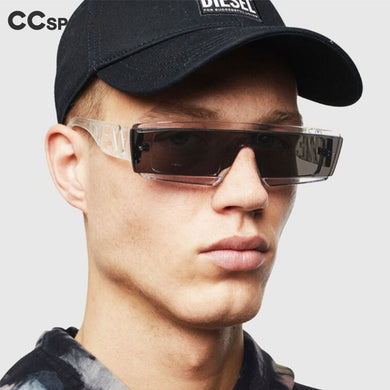 46532 One Lens Steam Punk Sunglasses Cool Men Women Shades UV400 Vintage Glasses