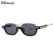 Load image into Gallery viewer, 46533 Half Frame Retro Anti-blue Light Sunglasses Men Women Shades UV400 Vintage Glasses