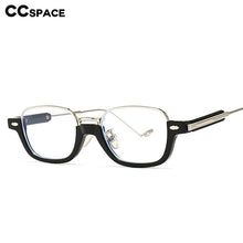 Load image into Gallery viewer, 46533 Half Frame Retro Anti-blue Light Sunglasses Men Women Shades UV400 Vintage Glasses