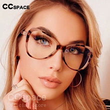 Load image into Gallery viewer, 46536 Cat Eye Anti-Blue Light Women Optical Glasses Frames Protect Eyesight Computer Eyeglasses