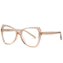Load image into Gallery viewer, 46536 Cat Eye Anti-Blue Light Women Optical Glasses Frames Protect Eyesight Computer Eyeglasses