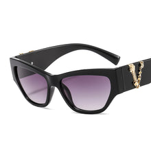 Load image into Gallery viewer, 46538 Cat Eye  Sunglasses Small Frame Men Women Shades UV400 Vintage Glasses