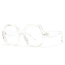 Load image into Gallery viewer, 46539 Retro Rivet Big Frame Sunglasses Men Women Polygon Shades Uv400 Vintage Glasses