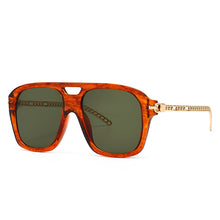 Load image into Gallery viewer, 46555 Square Retro Sunglasses Metal Chain Legs Men Women Shades UV400 Vintage Glasses