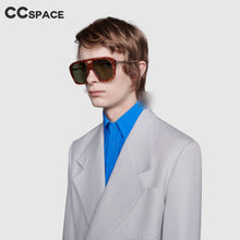 Load image into Gallery viewer, 46555 Square Retro Sunglasses Metal Chain Legs Men Women Shades UV400 Vintage Glasses