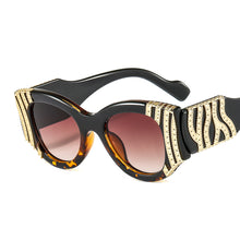 Load image into Gallery viewer, 46577 Cat Eye Steam Punk  Brand Sunglasses Men Women Shades Uv400 Vintage Glasses