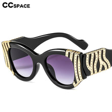 Load image into Gallery viewer, 46577 Cat Eye Steam Punk  Brand Sunglasses Men Women Shades Uv400 Vintage Glasses
