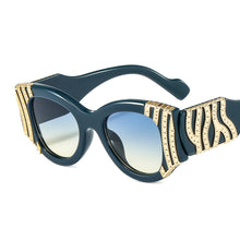 Load image into Gallery viewer, 46577 Cat Eye Steam Punk  Brand Sunglasses Men Women Shades Uv400 Vintage Glasses