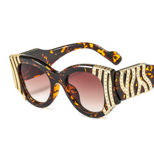 Load image into Gallery viewer, 46577 Cat Eye Steam Punk  Brand Sunglasses Men Women Shades Uv400 Vintage Glasses