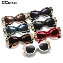 Load image into Gallery viewer, 46577 Cat Eye Steam Punk  Brand Sunglasses Men Women Shades Uv400 Vintage Glasses