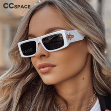 Load image into Gallery viewer, 46596 Punk Sunglasses Square Small Frame Men Women Shades UV400 Vintage Glasses