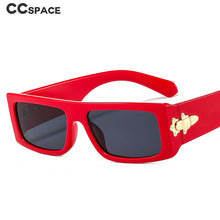 Load image into Gallery viewer, 46596 Punk Sunglasses Square Small Frame Men Women Shades UV400 Vintage Glasses