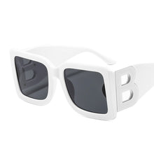 Load image into Gallery viewer, 46598D Oversized The Letter B Square  Sunglasses Men Women Shades UV400 Vintage Glasses