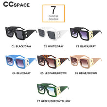Load image into Gallery viewer, 46598D Oversized The Letter B Square  Sunglasses Men Women Shades UV400 Vintage Glasses
