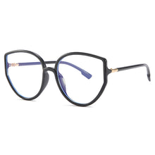 Load image into Gallery viewer, 46601 TR90 Oversized Cat Eye Anti Blue Glasses Frames Men Women Optical Computer Glasses