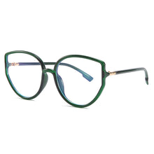 Load image into Gallery viewer, 46601 TR90 Oversized Cat Eye Anti Blue Glasses Frames Men Women Optical Computer Glasses