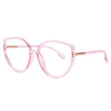 Load image into Gallery viewer, 46601 TR90 Oversized Cat Eye Anti Blue Glasses Frames Men Women Optical Computer Glasses