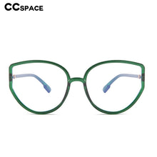 Load image into Gallery viewer, 46601 TR90 Oversized Cat Eye Anti Blue Glasses Frames Men Women Optical Computer Glasses