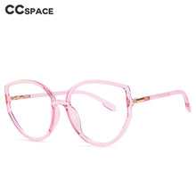 Load image into Gallery viewer, 46601 TR90 Oversized Cat Eye Anti Blue Glasses Frames Men Women Optical Computer Glasses