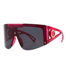 Load image into Gallery viewer, 46626 Oversized  Goggle Sunglasses Men Women Shades UV400 Vintage Glasses