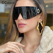 Load image into Gallery viewer, 46626 Oversized  Goggle Sunglasses Men Women Shades UV400 Vintage Glasses