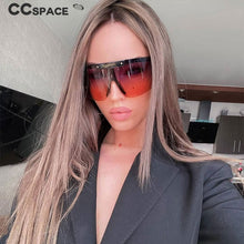 Load image into Gallery viewer, 46626 Oversized  Goggle Sunglasses Men Women Shades UV400 Vintage Glasses