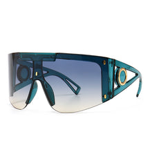 Load image into Gallery viewer, 46626 Oversized  Goggle Sunglasses Men Women Shades UV400 Vintage Glasses