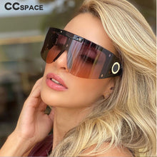 Load image into Gallery viewer, 46626 Oversized  Goggle Sunglasses Men Women Shades UV400 Vintage Glasses