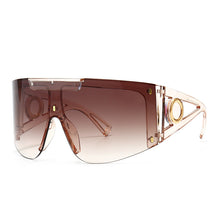 Load image into Gallery viewer, 46626 Oversized  Goggle Sunglasses Men Women Shades UV400 Vintage Glasses
