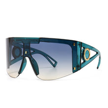 Load image into Gallery viewer, 46626 Oversized  Goggle Sunglasses Men Women Shades UV400 Vintage Glasses