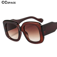 Load image into Gallery viewer, 46633 Punk Retro Big Frame Wide Legs Sunglasses Men Women Shades UV400 Vintage Glasses