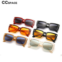 Load image into Gallery viewer, 46634 Retro Square Sunglasses Men Women Shades UV400 Vintage Glasses