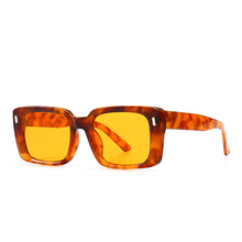 Load image into Gallery viewer, 46634 Retro Square Sunglasses Men Women Shades UV400 Vintage Glasses
