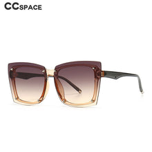 Load image into Gallery viewer, 46636 Square  Sunglasses Rimless Men Women Shades UV400 Vintage Glasses