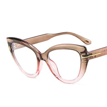 Carica l&#39;immagine nel visualizzatore di Gallery, 46646 Occhiali da sole retrò Cat Eye Rivet Uomo Donna Tonalità UV400 Occhiali vintage
