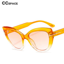 Carica l&#39;immagine nel visualizzatore di Gallery, 46646 Occhiali da sole retrò Cat Eye Rivet Uomo Donna Tonalità UV400 Occhiali vintage