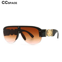 Load image into Gallery viewer, 46659 Oversized  Sunglasses Men Women Goggle Shades UV400 Vintage Glasses